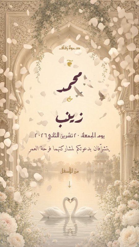 تفاصيل حُلم وردي 🦢